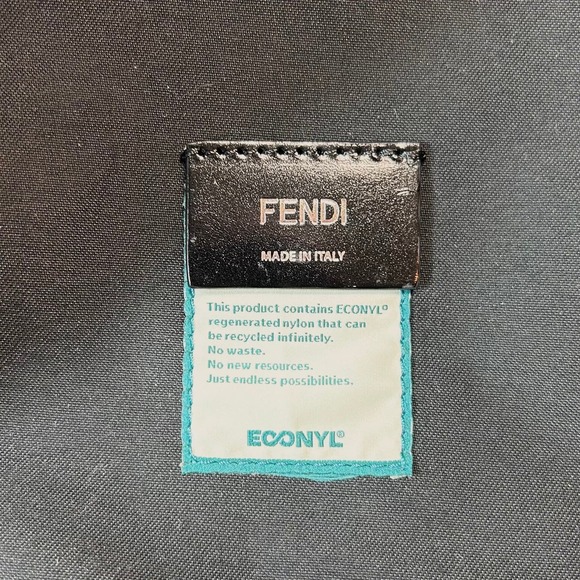 Fendi Vitello Seta Embossed FF Logo Backpack - Picture 8 of 10